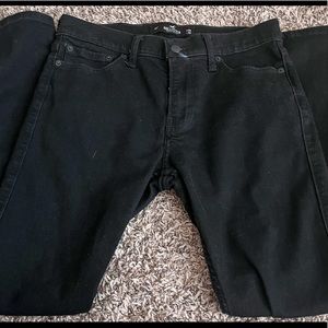 Hollister Super Skinny Black Jeans